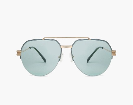 Unisex polarised aviator sunglasses