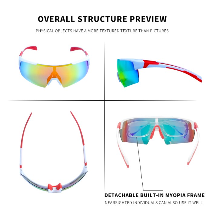 Polarized Sports Sunglasses Cycling Goggles