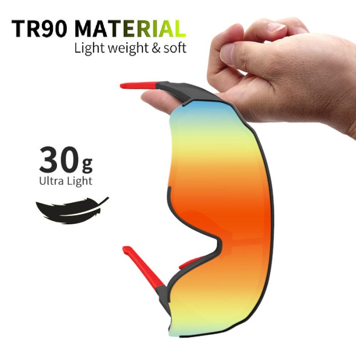 Polarized TR90 Ultra-Light Sports Sunglasses