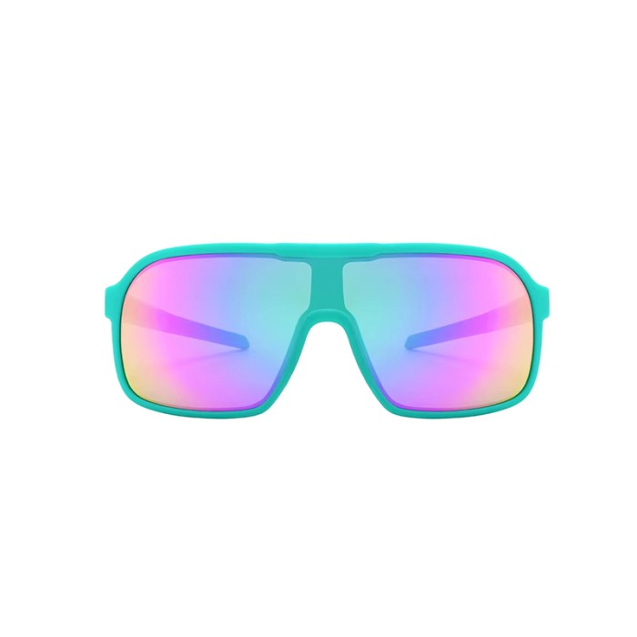 Outdoor Sports Polarized Sunglasses Rectangular TR90 Frame