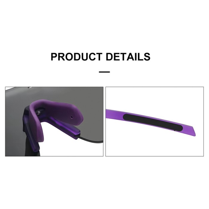 Frameless Polarized Sports Sunglasses