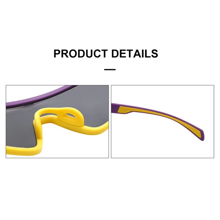 UV400 Mirror Cycling Sunglasses