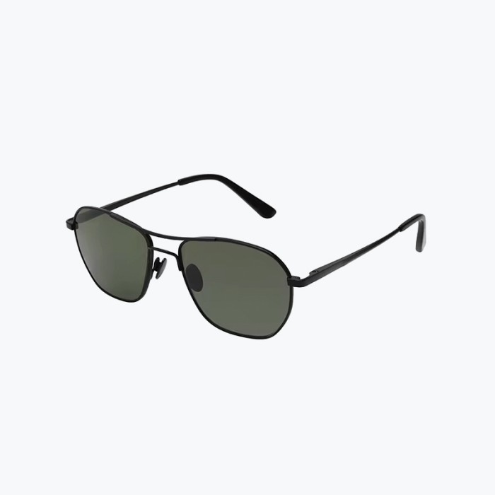 Metal Frame Full-Rim Sunglasses
