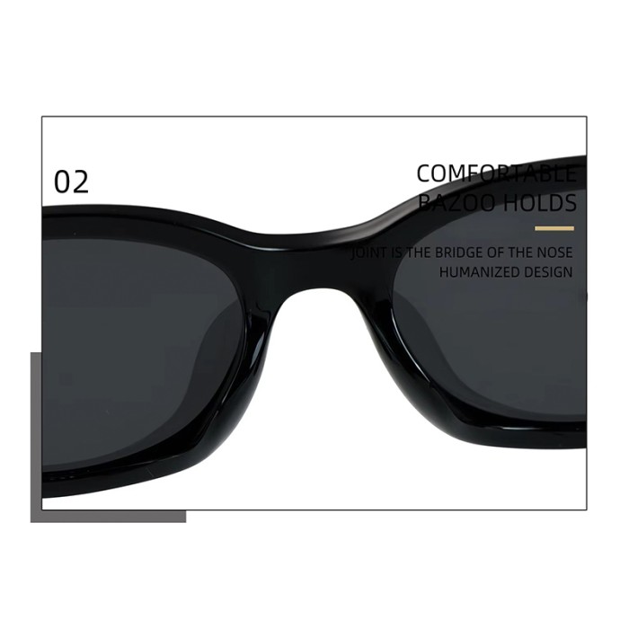 UV-Blocking Retro TR90 Sunglasses