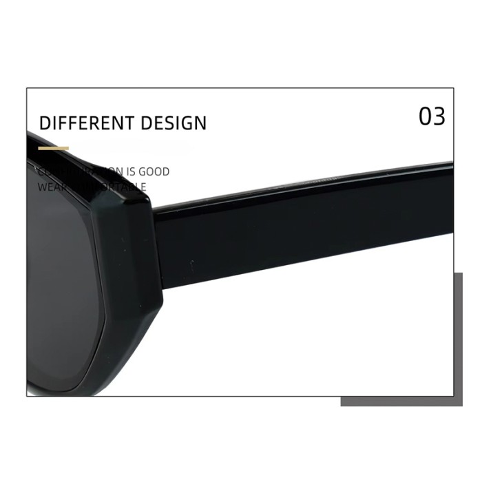 UV-Blocking Retro TR90 Sunglasses