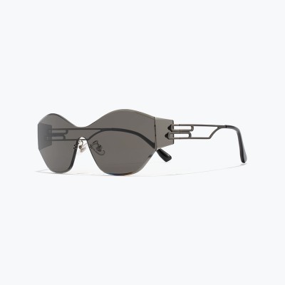 Avant-Garde One-Piece Frameless Sunglasses