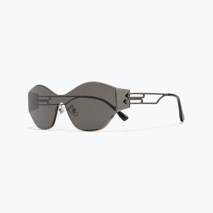 Avant-Garde One-Piece Frameless Sunglasses