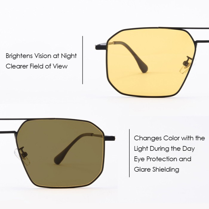 Nylon Polarized Photochromic Sunglasses