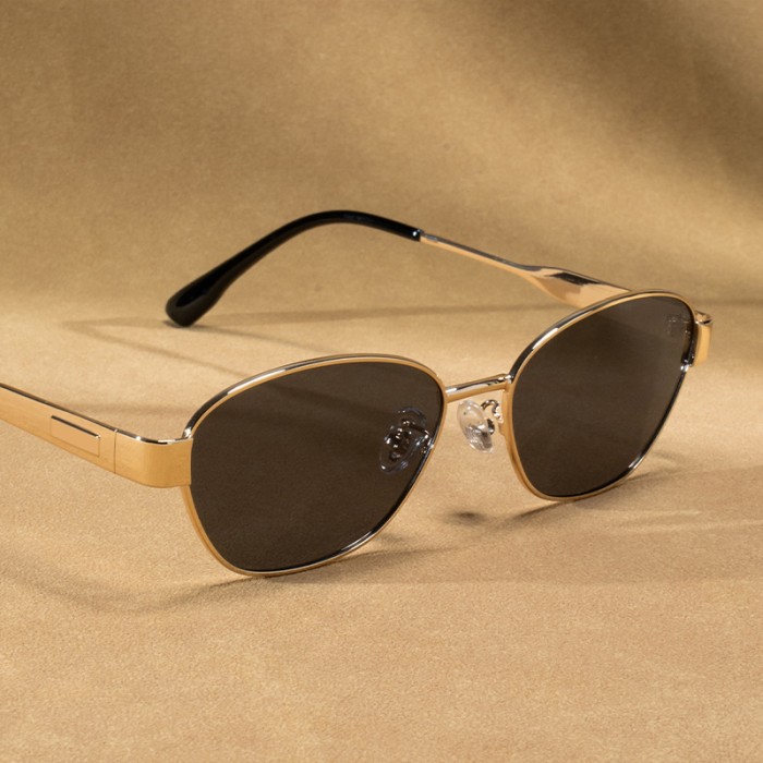 Retro Oval Sunglasses