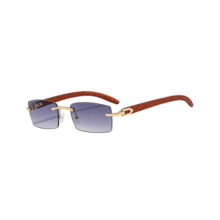 Frameless Square Sunglasses