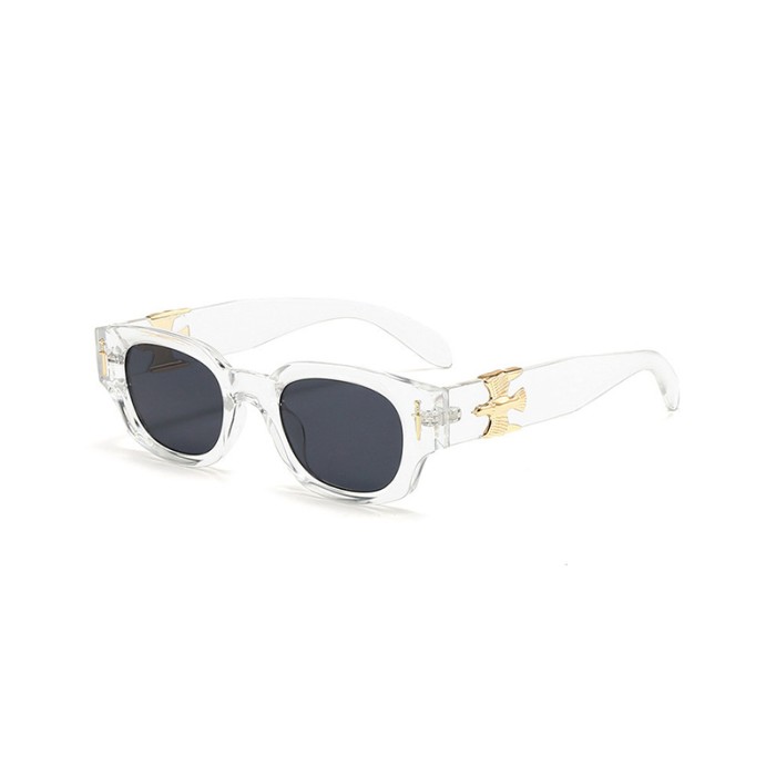 Small Frame Leopard Print Fashion Sunglasses