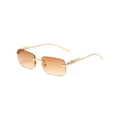 Metal Retro Rimless Sunglasses Metal Retro Rimless Sunglasses