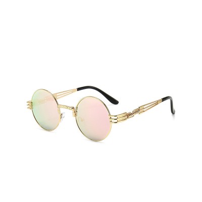 Round Frame Steampunk Style Sunglasses Round Frame Steampunk Style Sunglasses