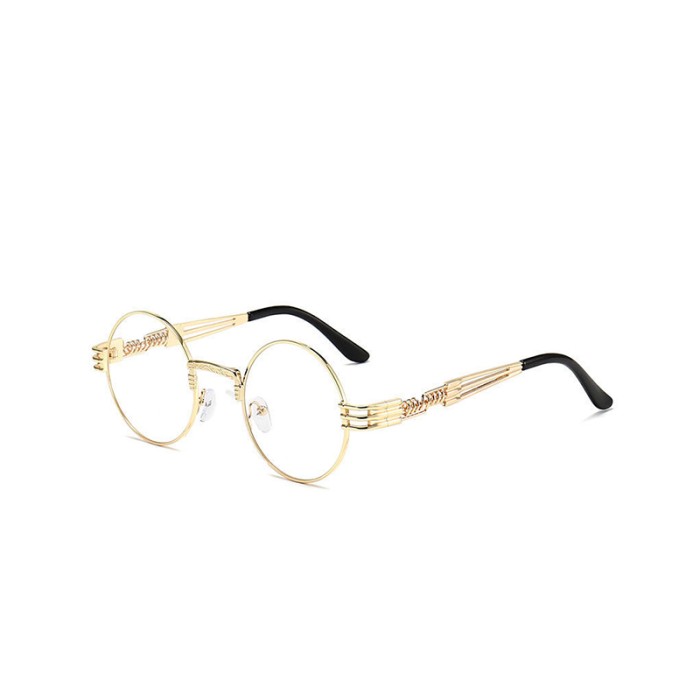 Round Frame Steampunk Style Sunglasses