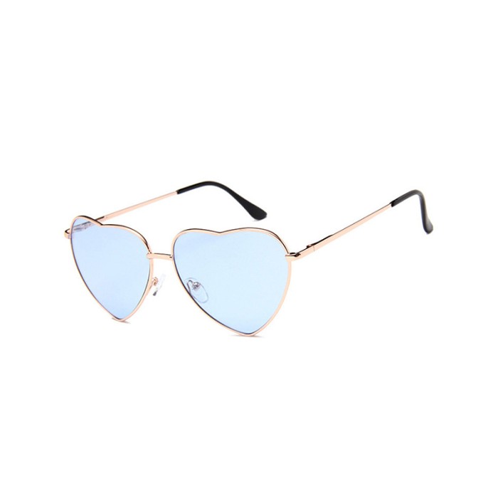 Heart-Shaped Gradient Lens Sunglasses