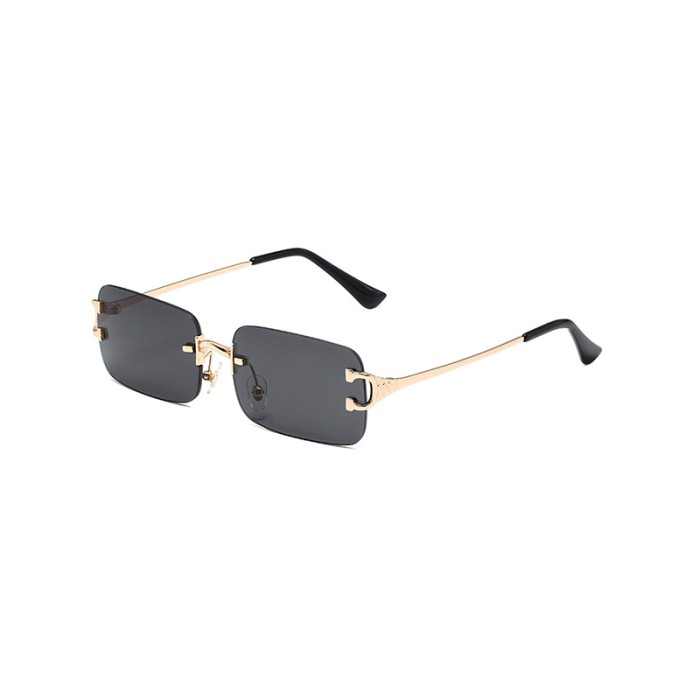 Metal Frameless Personality Sunglasses