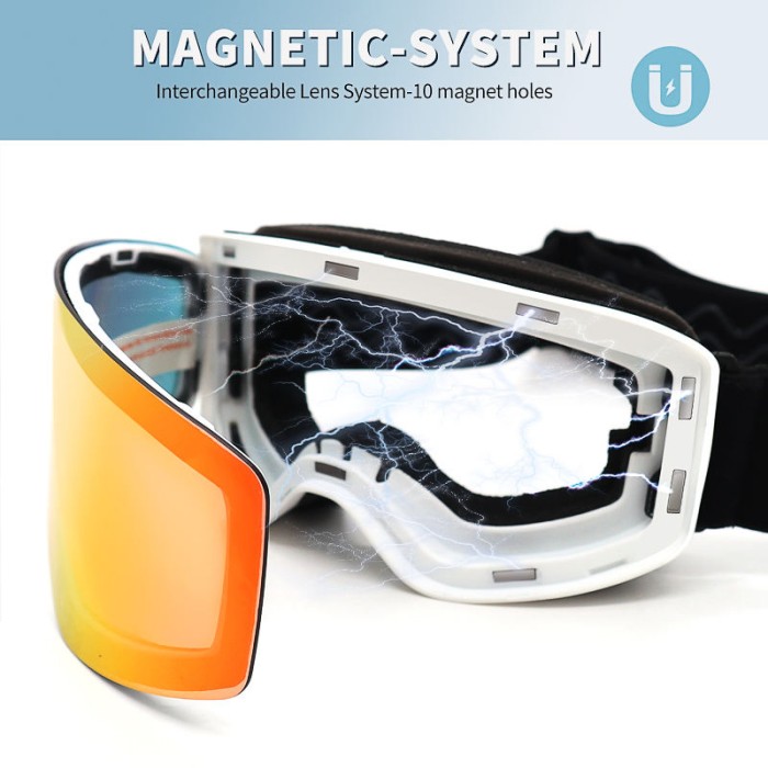 Children's Magnetic Lens Ski Goggles