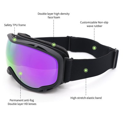 Full Frame Anti-Fog Ski Goggles Full Frame Anti-Fog Ski Goggles