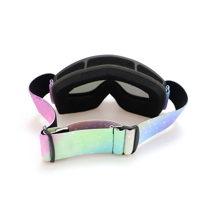 Printed Anti-Fog Children's Ski Goggles