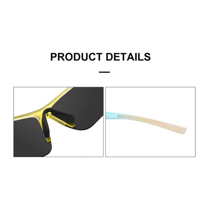 Polarized Sports Sunglasses —  Sun Protection and Glare Shielding