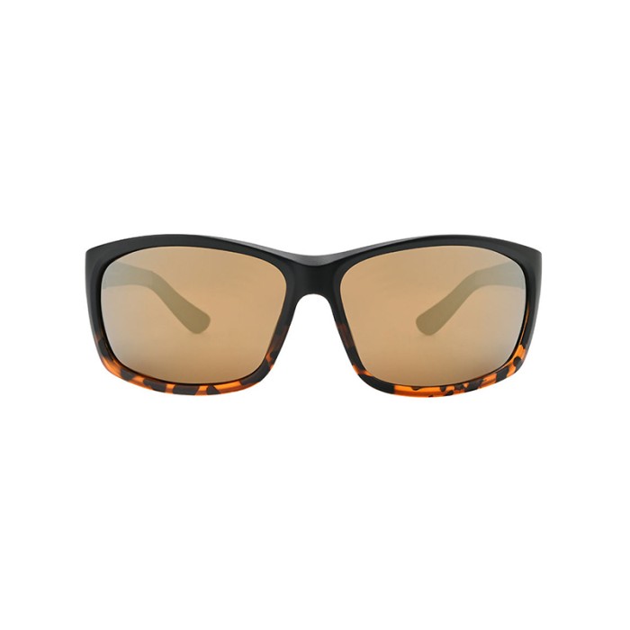 Rectangular TR90 Frame Polarized Sports Sunglasses