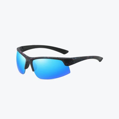 Outdoor Sports Polarized Sunglasses Semi-Rim Design UV Protection