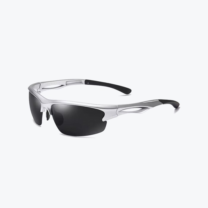TR90 Semi-Rim Polarized Sports Sunglasses