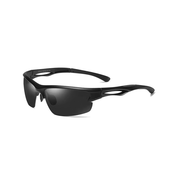 TR90 Semi-Rim Polarized Sports Sunglasses