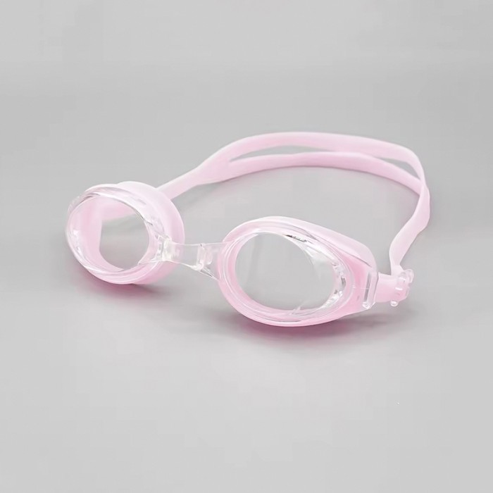 Adjustable Nearsighted Transparent Lens Swimming Goggles