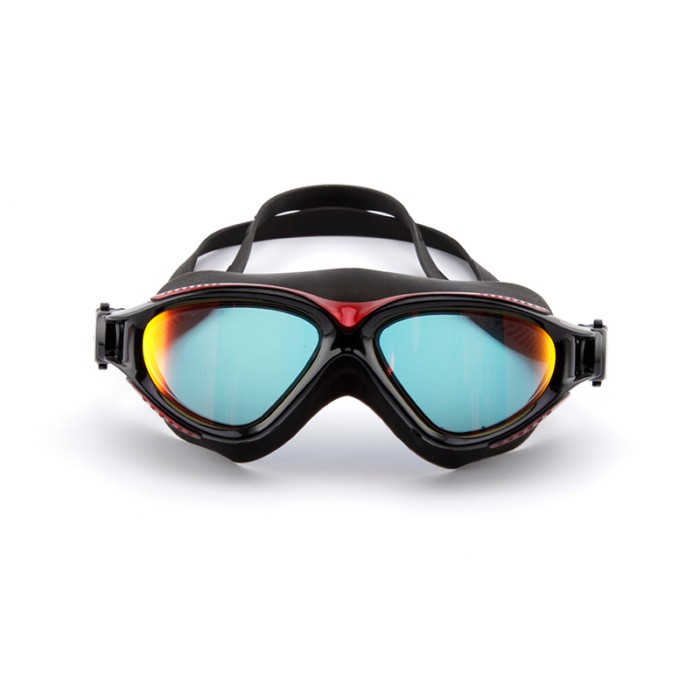 Large Frame Anti-Fog Silicone Swimming Goggles