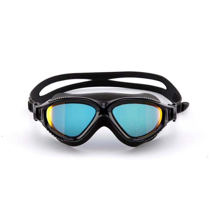 Large Frame Anti-Fog Silicone Swimming Goggles
