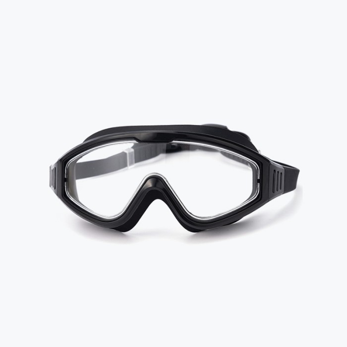 Competition Silicone Frame Anti-Fog Swimming Goggles