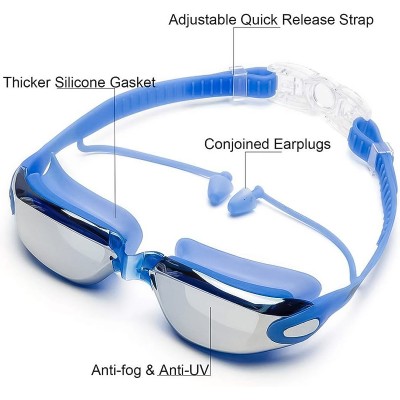 Professional Anti-Fog Soft Silicone Competitive Swimming Goggles Professional Anti-Fog Soft Silicone Competitive Swimming Goggles