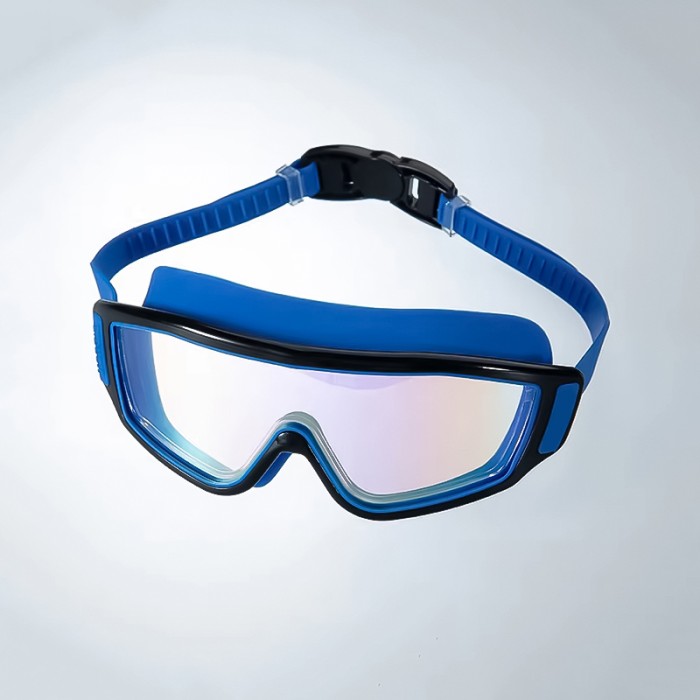 Silicone Lens Anti-Fog Swimming Goggles