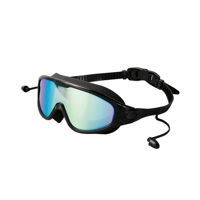 Professional Wide View Anti-Fog Swimming Goggles Set