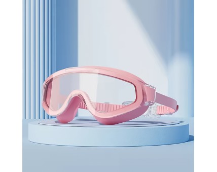 Adjustable Silicone Gasket Swimming Goggles