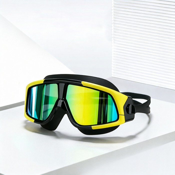 Coated Anti-Fog Swimming Goggles